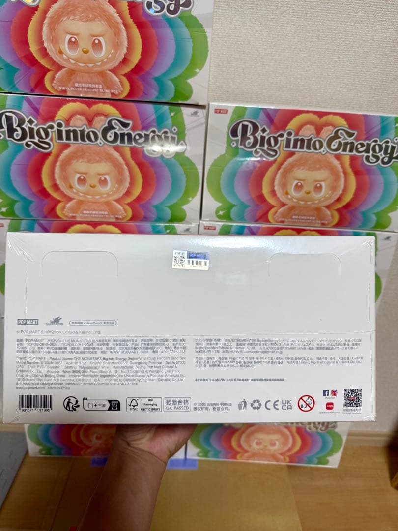 The Monsters Big into Energy ぬいぐるみ10箱セット