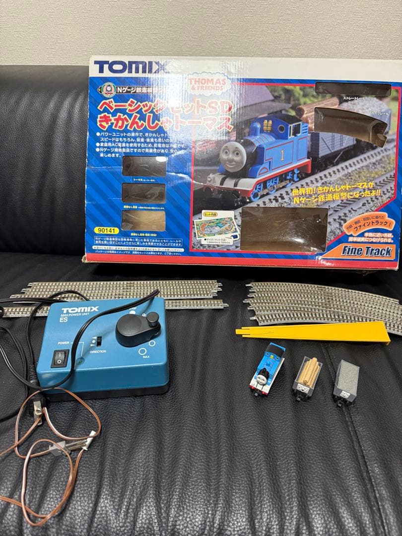 (ジャンク品)NゲージTOMIX ベーシックセットSDきかんしゃトーマスセット