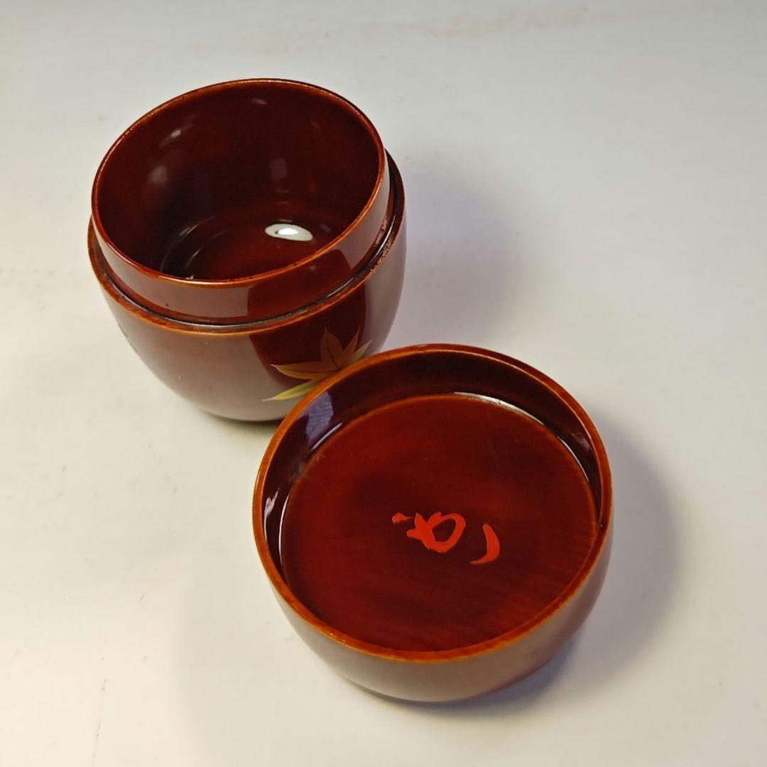 イ804 棗『堀内宗完（兼中斎）極箱』『雲錦蒔絵　春慶　棗』茶道具