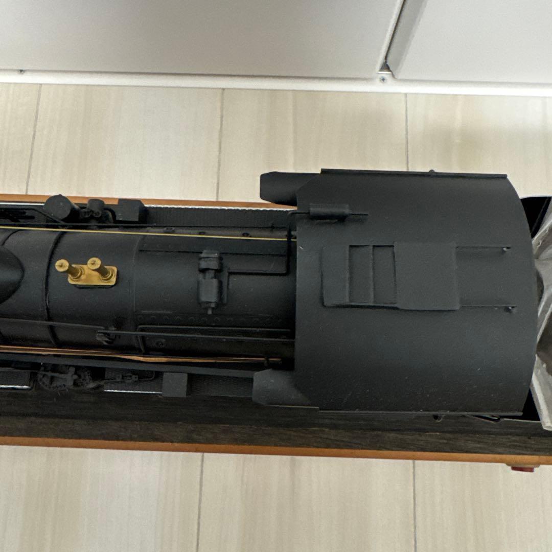 日本の蒸気機関車模型 ガラスケース付き　C571