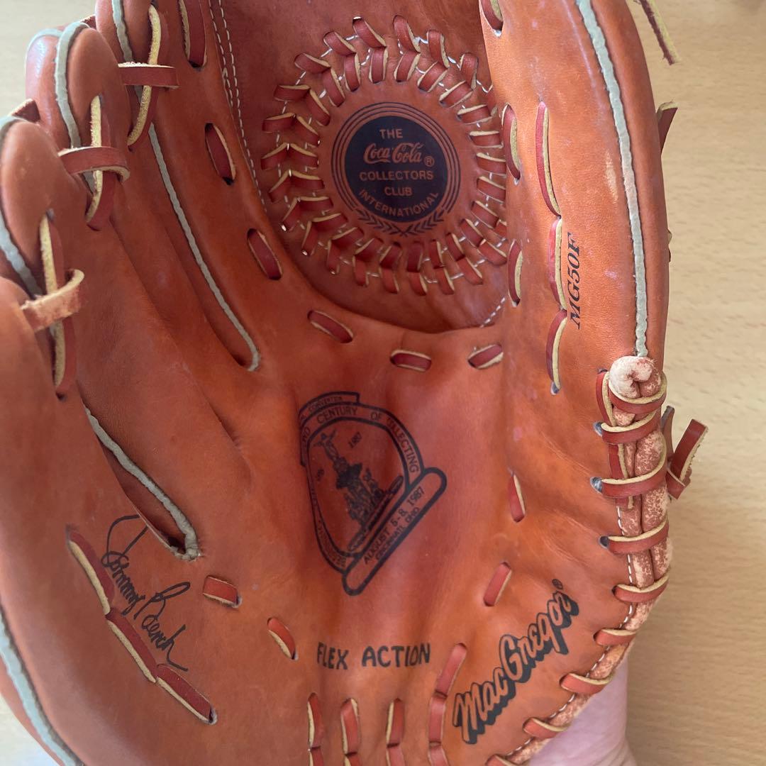 【稀少】コカコーラ　コレクターズクラブ　野球用グローブ（グラブ）