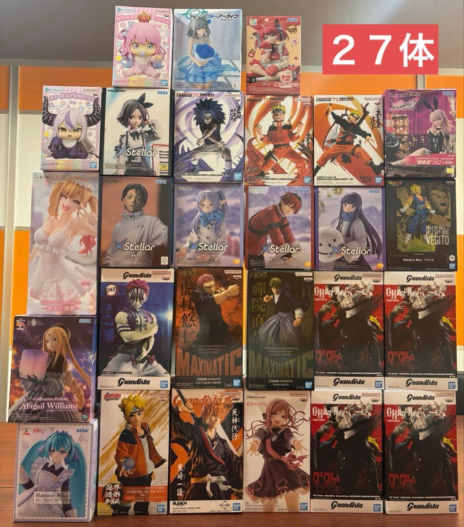 New!! プライズフィギュア ２７体　まとめ売り　【新品未開封】