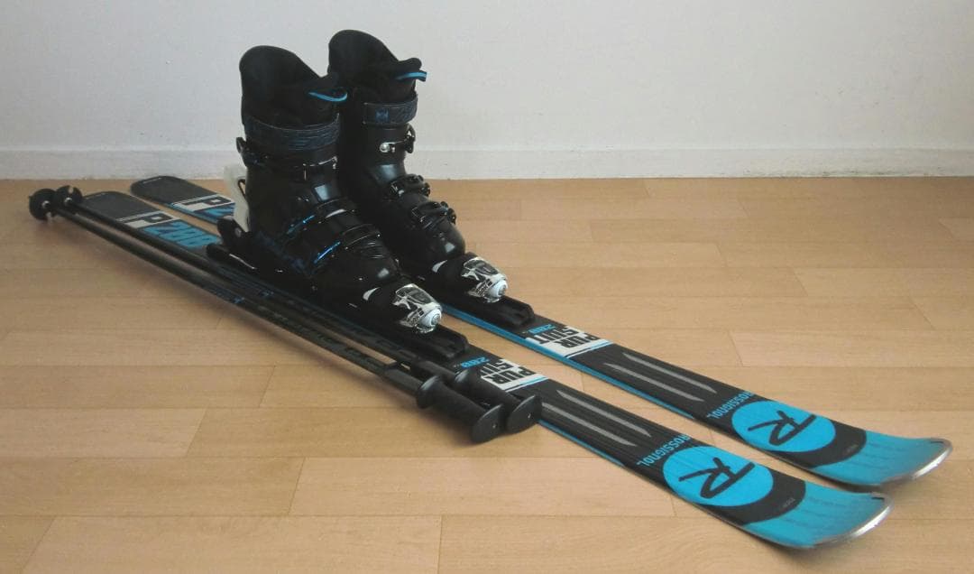 ■■送料無料■ロシニョール■メンズスキーフルセット■板156靴26■メンテ付■■