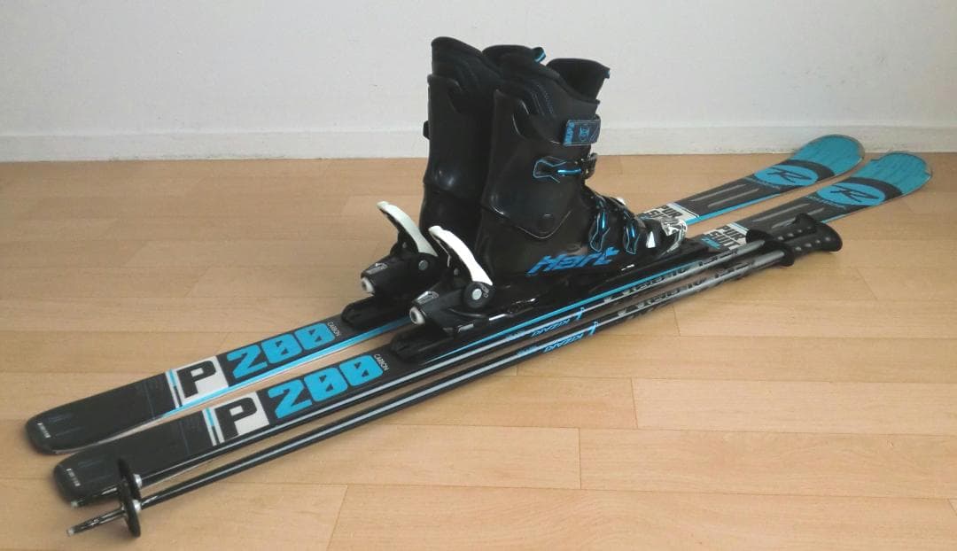 ■■送料無料■ロシニョール■メンズスキーフルセット■板156靴26■メンテ付■■