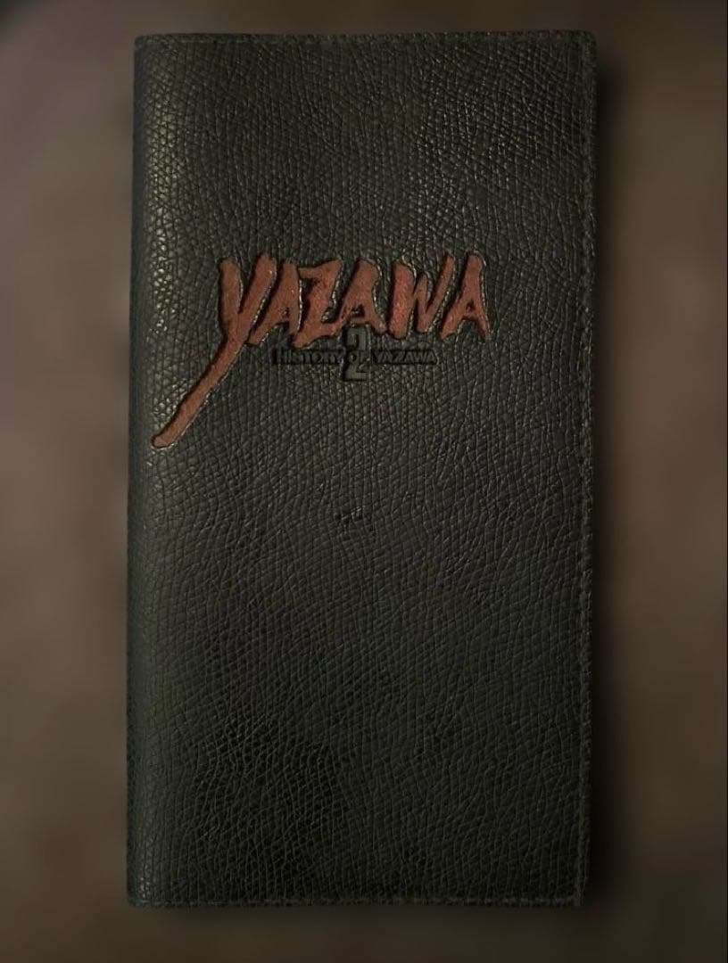 矢*沢様 希少YAZAWA History of YAZAWA 2 黒レザー手帳