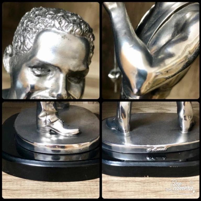 シルバードリームス　QUEEN　フレディマーキュリー　スタチュー