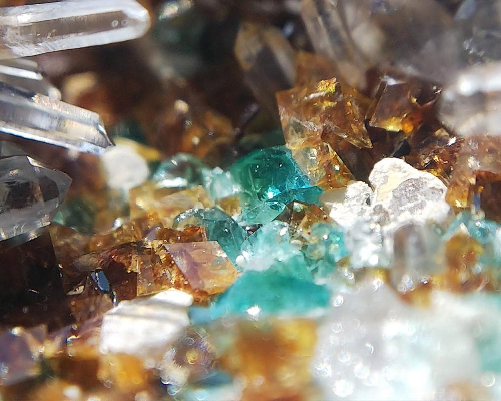 310 宝石質 ラズライト＆シデライト＆クォーツ ラズーライト 天藍石