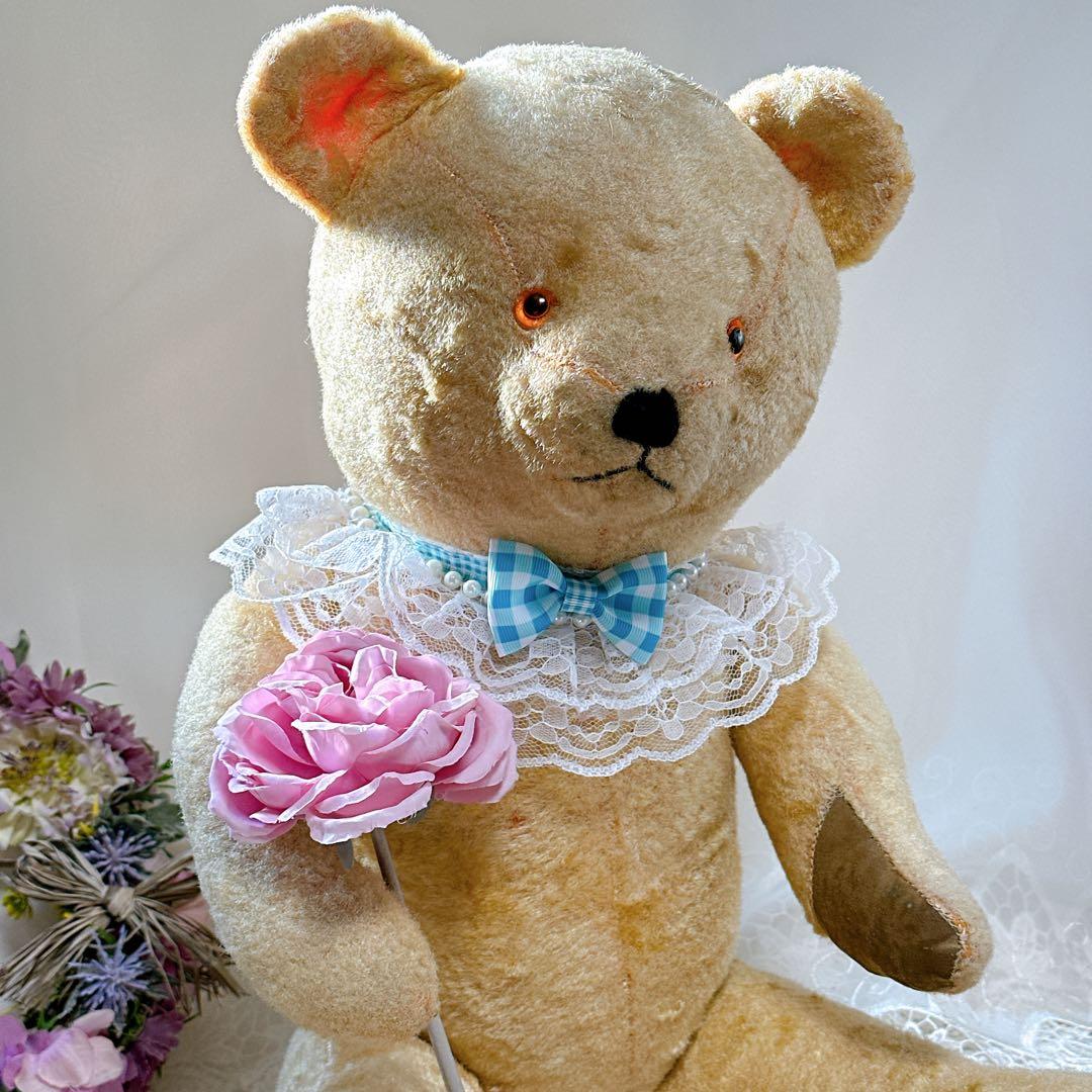 グラちゃん 様❤️BIG 58cm❤️ 珍しいイギリスアンティークベア　テディベア