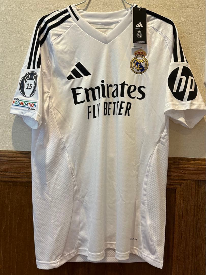 【正規販売品】レアルマドリード　2024-25ユニフォーム　#9 sizeXL