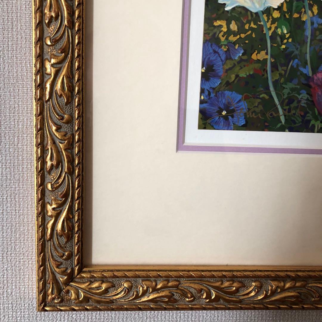 額装絵画 国連創立50周年記念版画 ジョン・ポーウェル 『平和への祈り』