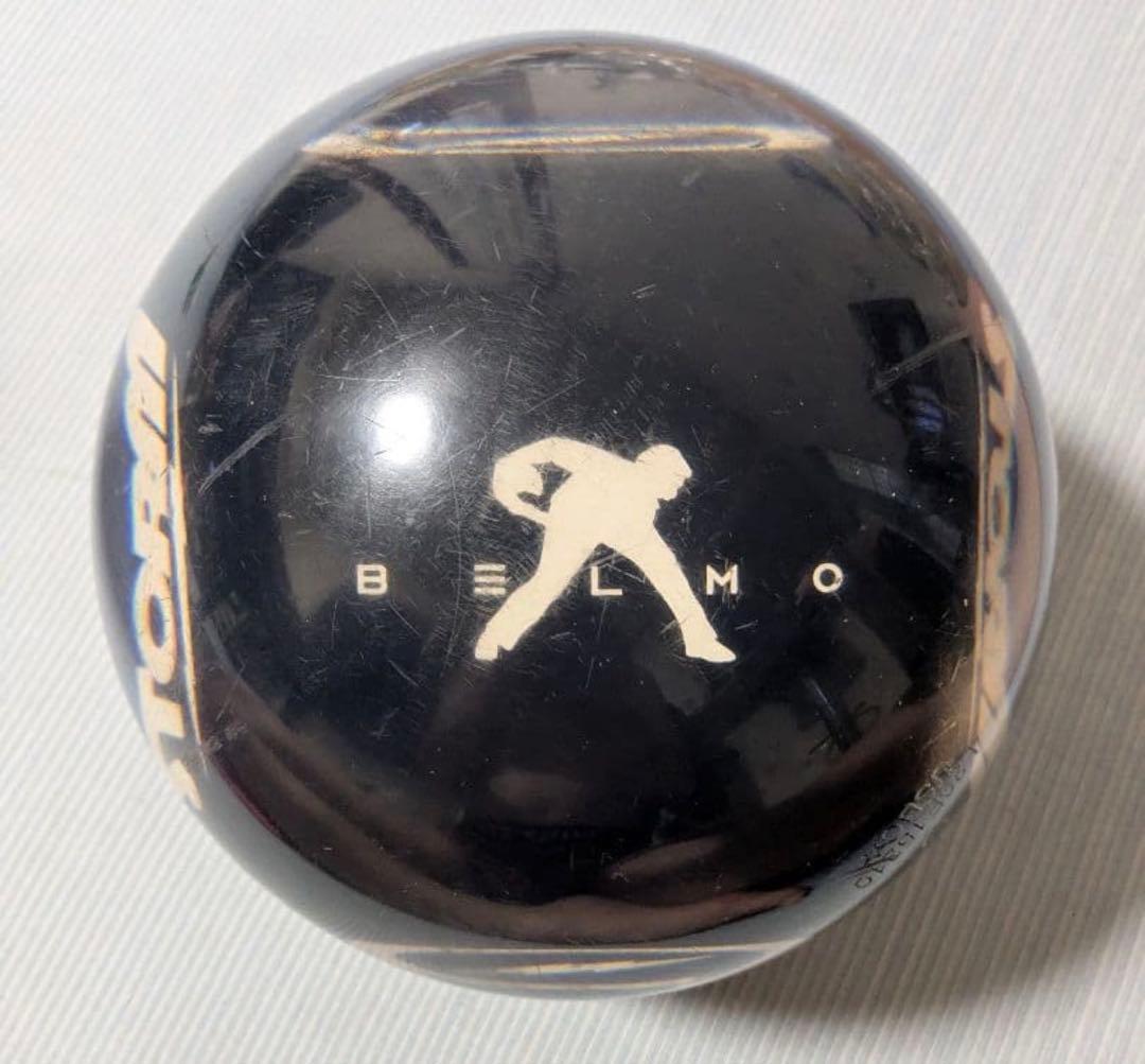 STORM BELMO ボウリングボールクリア 黒