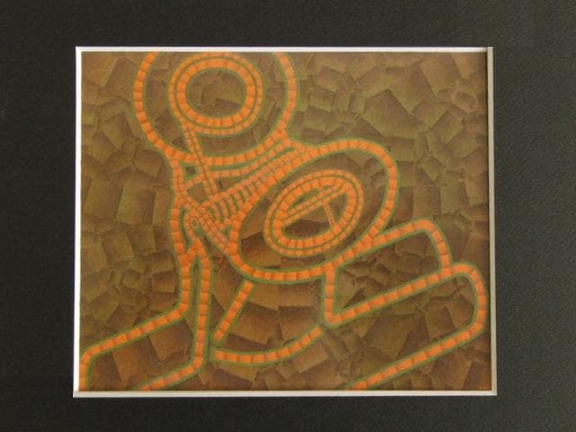 伊庭新太郎、【クリップ】、希少な額装用画集画、新品高級額 額装付、状態良好