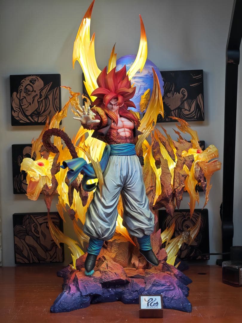 ドラゴンボールGT　ゴジータスーパーサイヤ人4　ガレージキッド　フィギュア