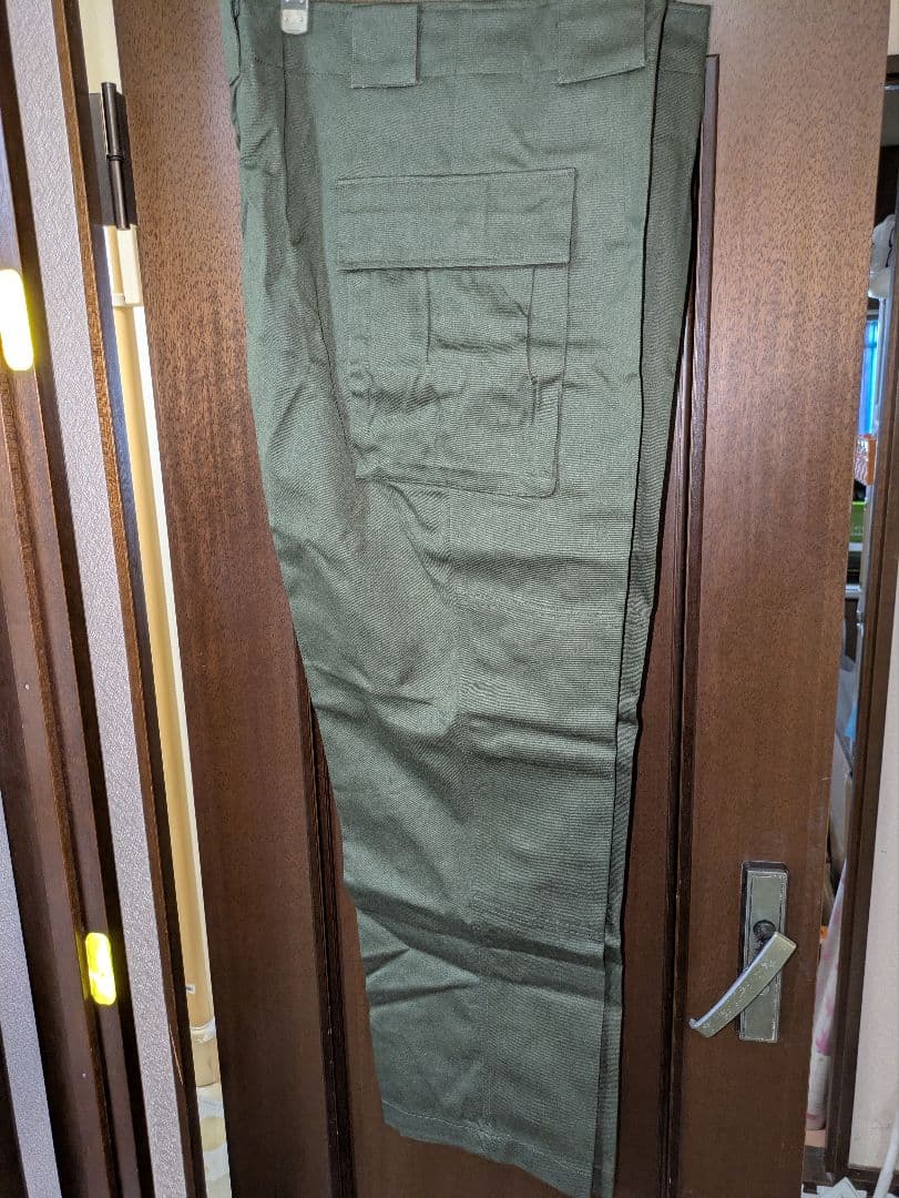 陸自 65式OD作業服上下 NO.B サイズ表記3号