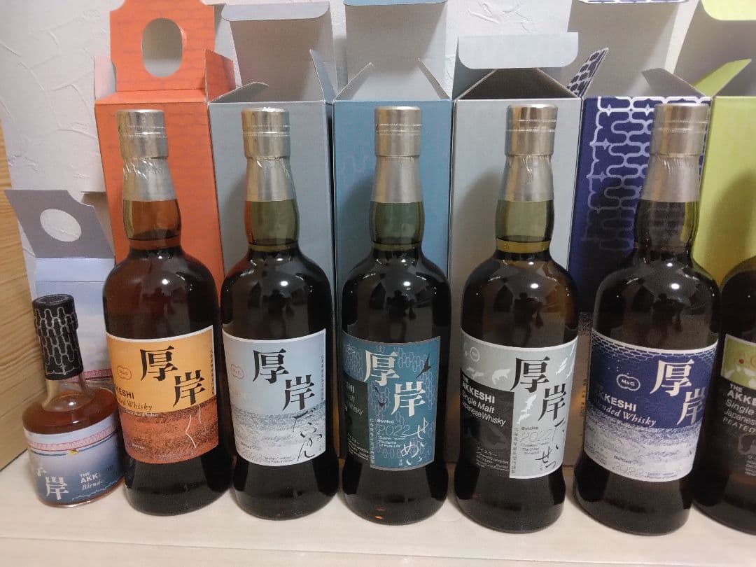 厚岸ウイスキー　1１本　二十四節気シリーズ　ほか