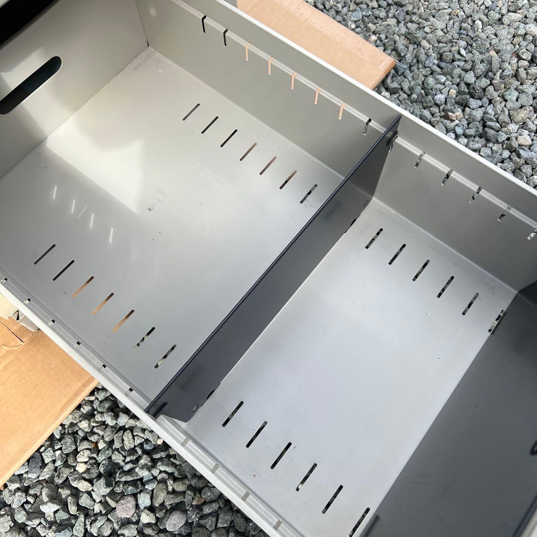 UCHIDA ウチダ 片袖 オフィスデスク内田洋行 パソコンデスク3段袖 事務机