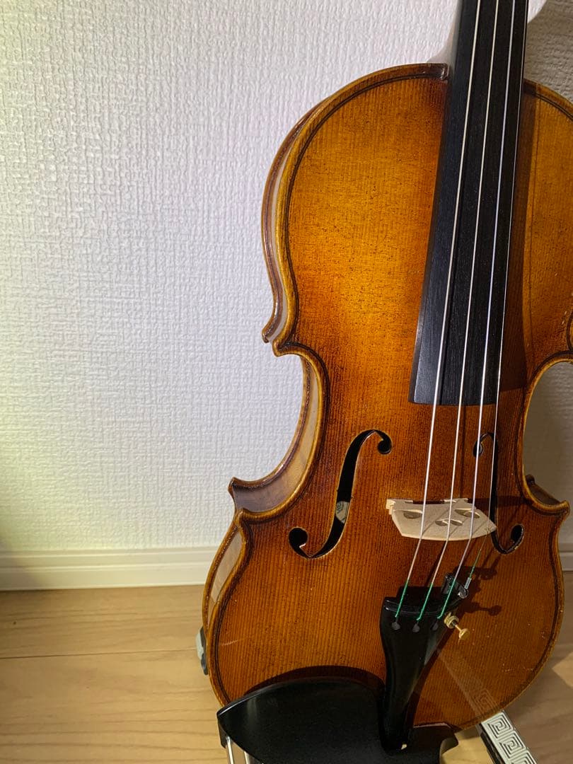 古い　チェコ製　4/4 バイオリン　Mathias Heinicke