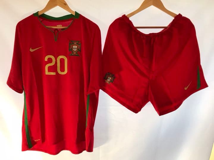 新品正規品NIKE ポルトガル代表「20」デコ XL ユニフォームパンツ上下2点