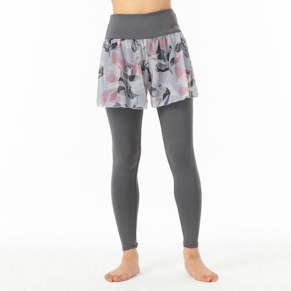 新品Chacott チャコット★ショートパンツ付きレギンス M美品