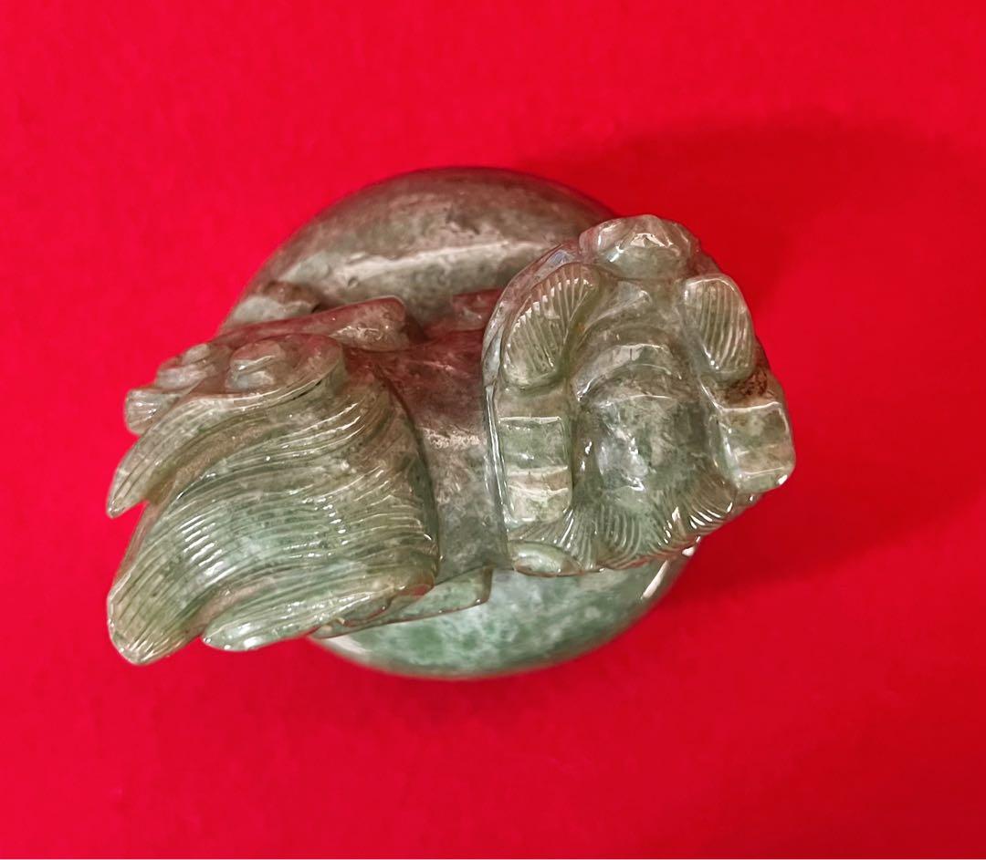 中国美術 中国古玩 玉石 三足香炉 置物 香道具 台座付き