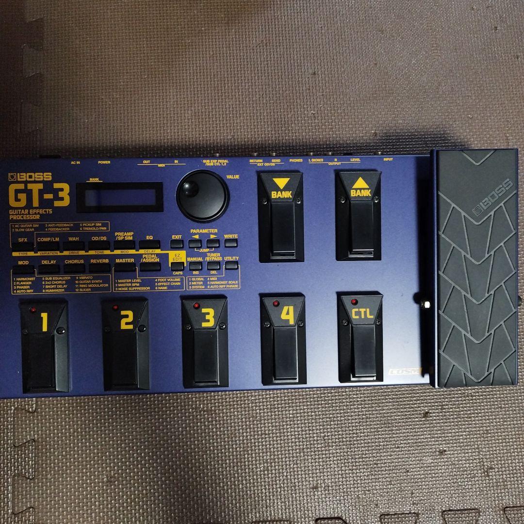 BOSS GT-3 ギターエフェクトプロセッサー