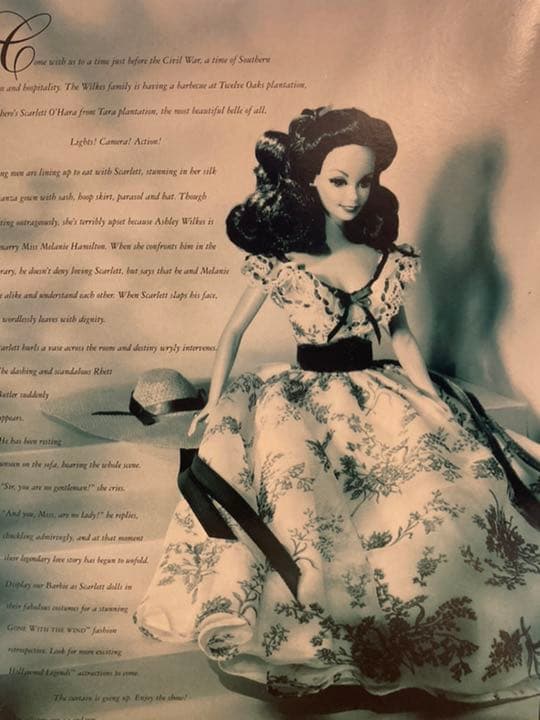 バービー　スカーレットオハラ　(風と共に去りぬ)