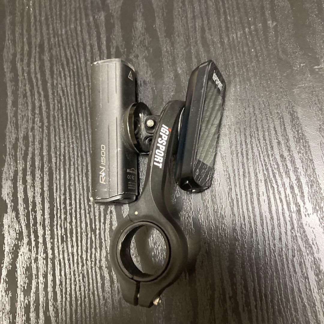 サイクルコンピュータ ライト ケイデンスセンサー 心拍計　igp sports