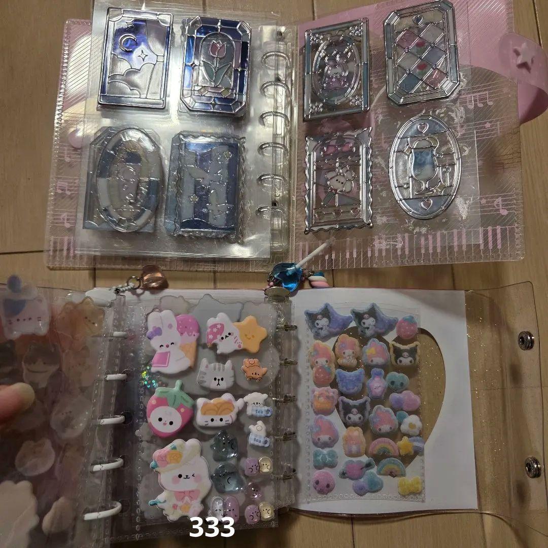 〈最終値下げ〉シール帳 完成品 3冊 まとめ売り