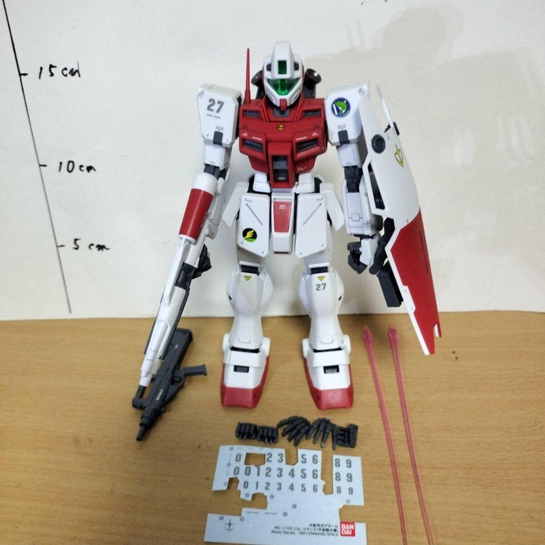 MG1/100 ジムコマンド 宇宙仕様 スタンダードカラー 塗装完成品 ガンプラ