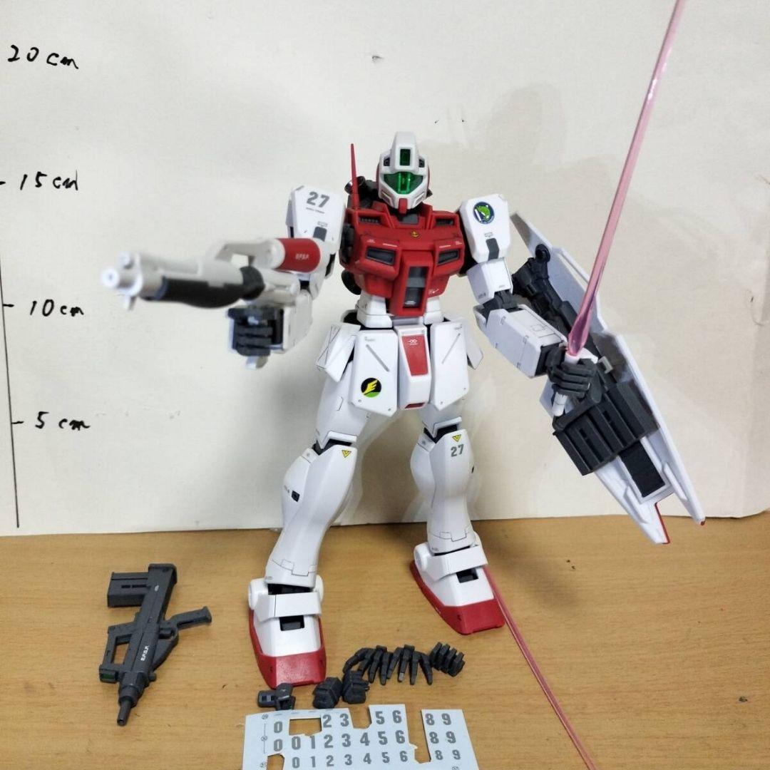 MG1/100 ジムコマンド 宇宙仕様 スタンダードカラー 塗装完成品 ガンプラ