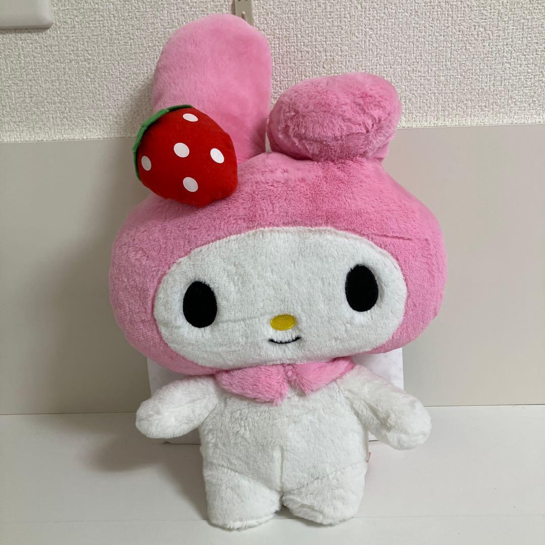 マイメロディ いちご BIG×BIG ぬいぐるみ ピンク マイメロ サンリオ ㉛