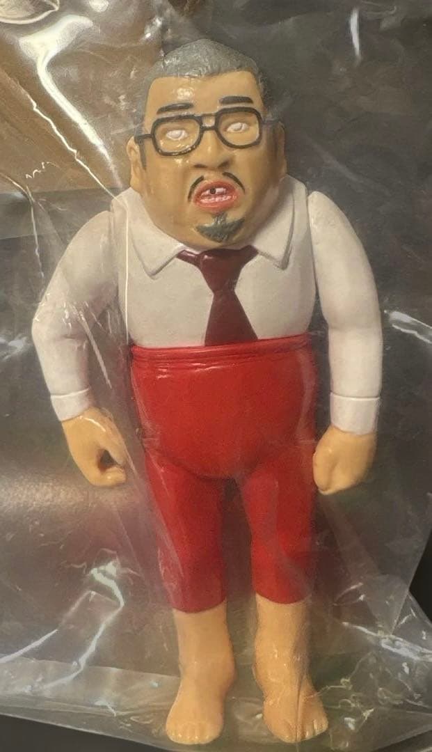 最終値下げ！野生爆弾くっきー　バランスおじさんフィギュア　メディコム　手提げ入り