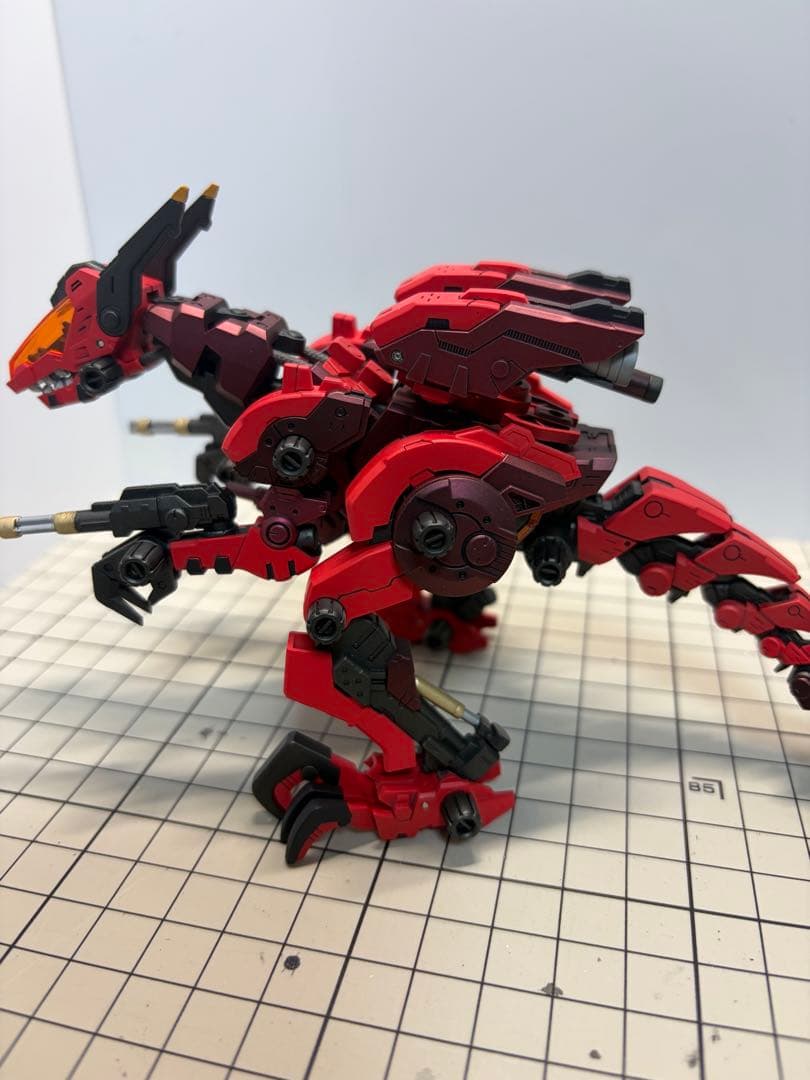 ゾイドHMM ガンスナイパー　全塗装　完成品