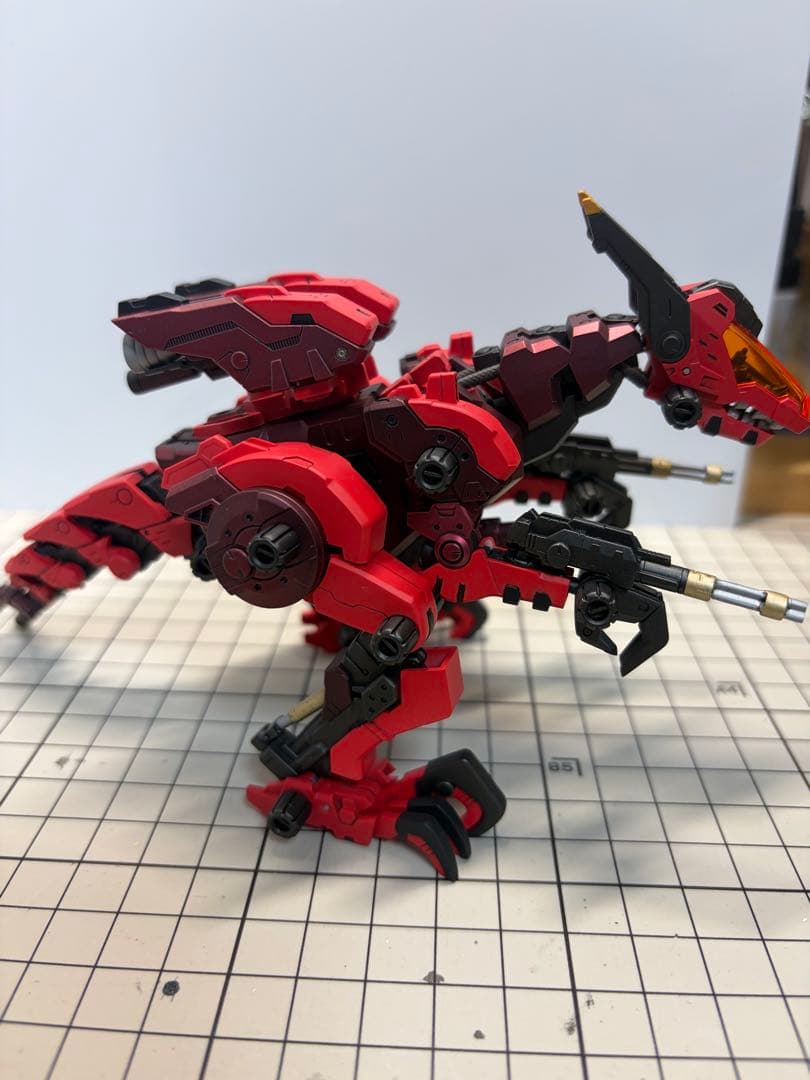 ゾイドHMM ガンスナイパー　全塗装　完成品
