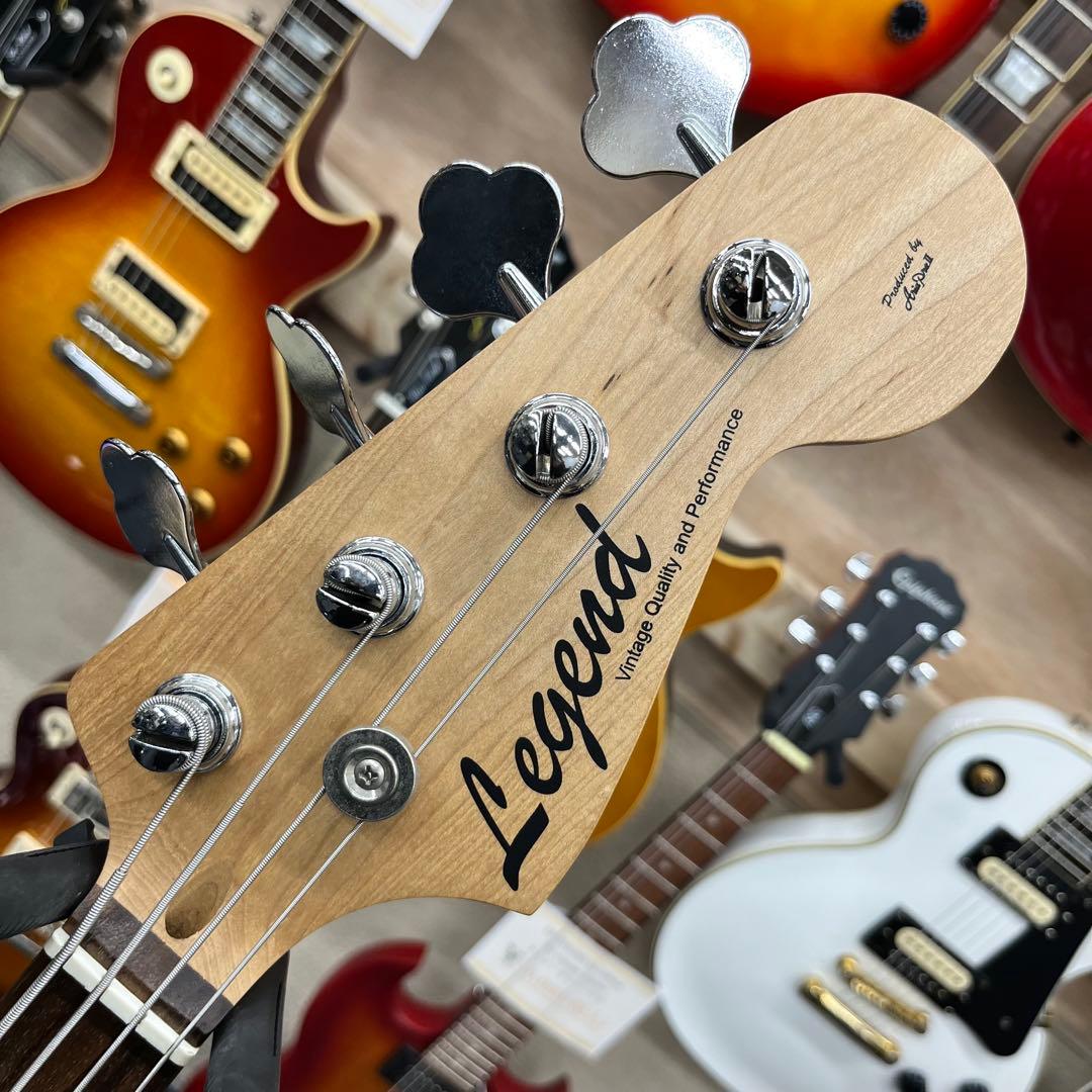 【10941】 Legend ジャズベース タイプ フレイム グリーン