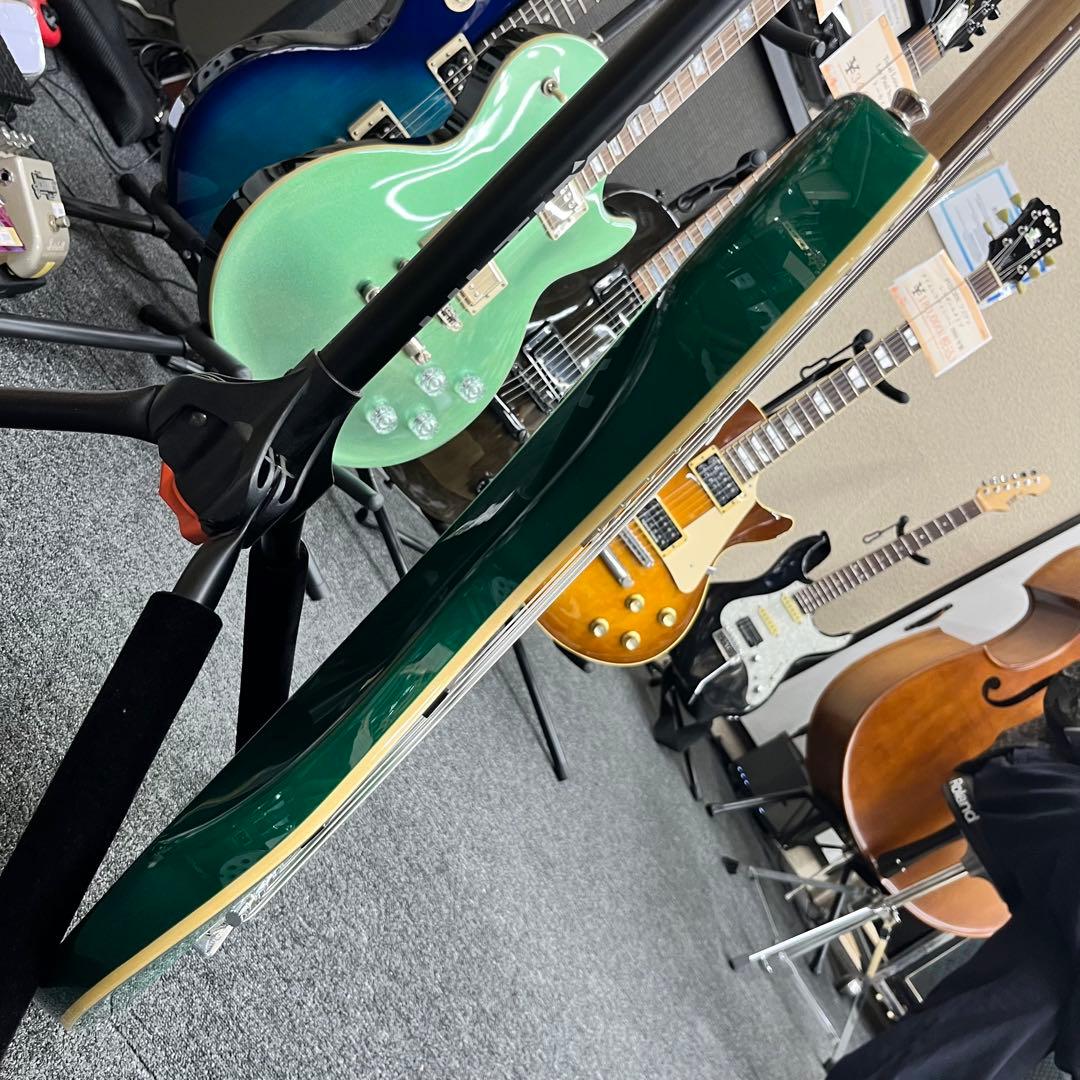 【10941】 Legend ジャズベース タイプ フレイム グリーン