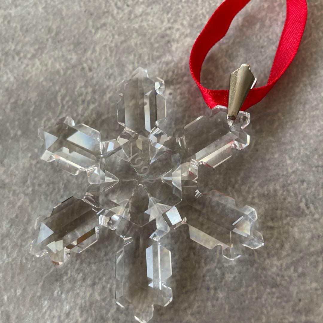 新品未使用【激レア】クリスマスオーナメント 1992年 雪の結晶 箱付きD