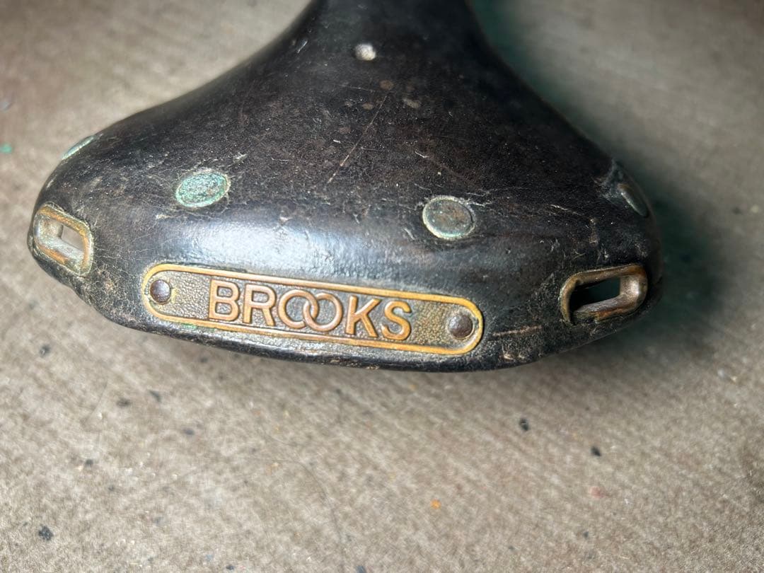 イギリス製 ヴィンテージ BROOKS スワロー サドル 1940年代？