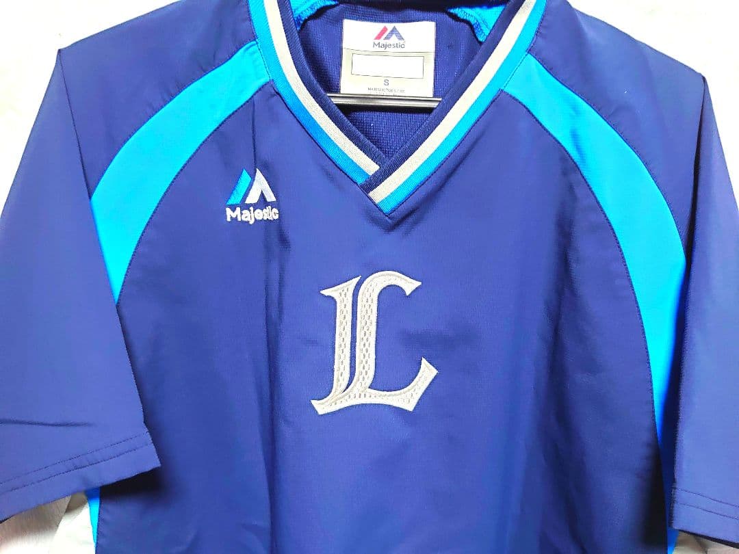 埼玉西武ライオンズ オーセンティック トレーニングジャケット(半袖)