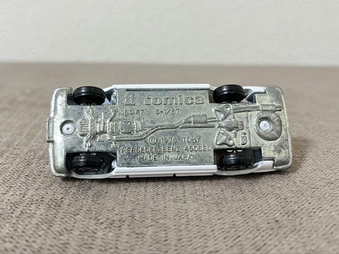 トミカ 日本製 青箱 F7-1 メルセデスベンツ 450SEL 一般輸出仕様