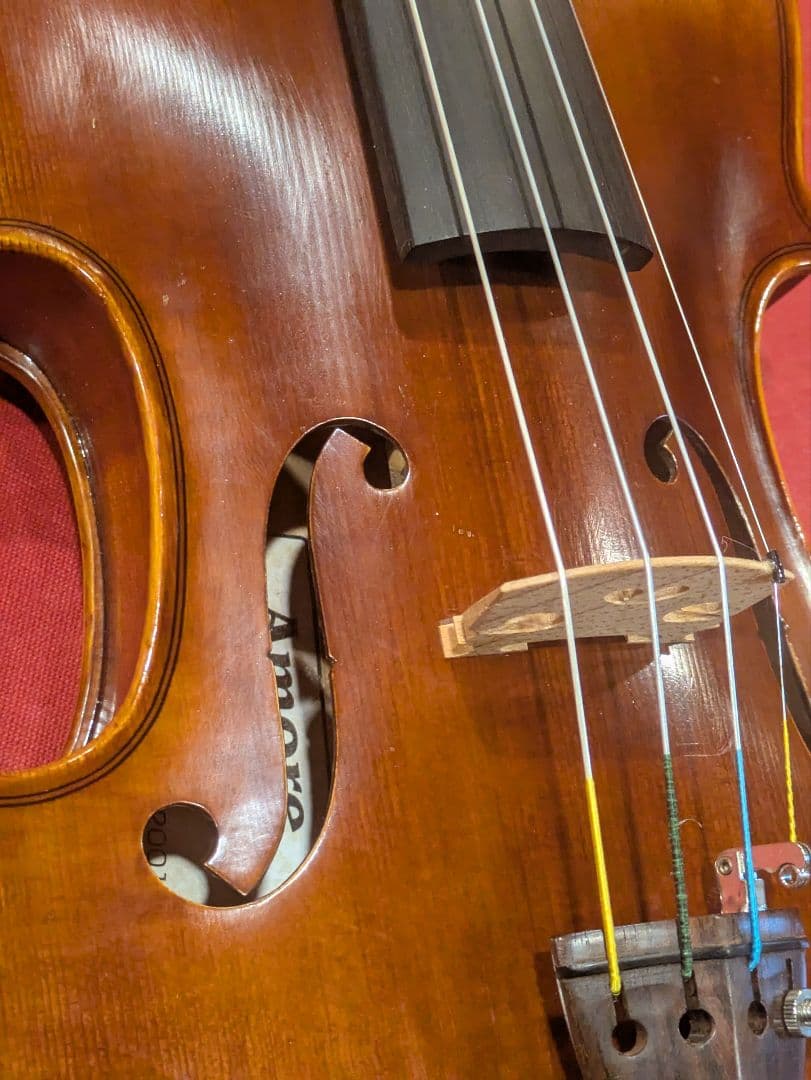 【調整済】Amore ヴァイオリン 4/4 豪Animato工房製 2001年