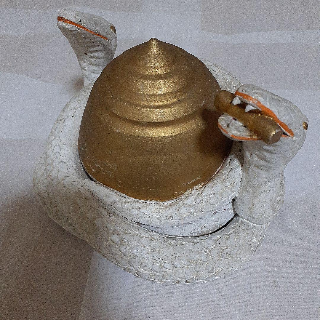 大蛇　巳神　宝珠白蛇　財運金運