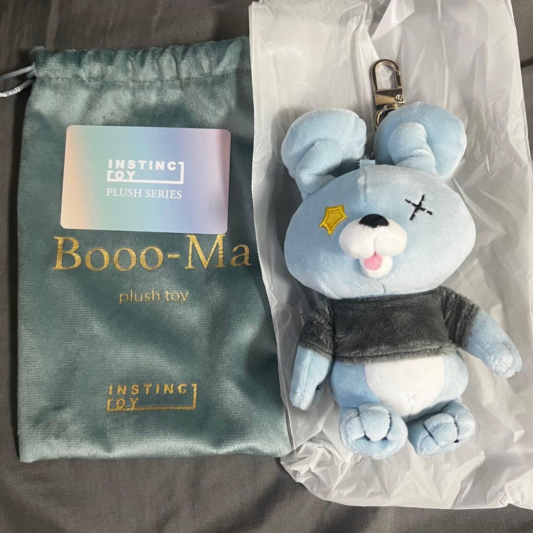 INSTINCTOY Booo-Ma ぬいぐるみキーホルダー　Blue