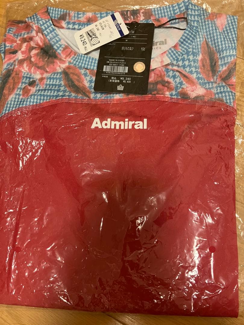 新品！ アドミラル　テニスウェア　上下2点セット　Mサイズ