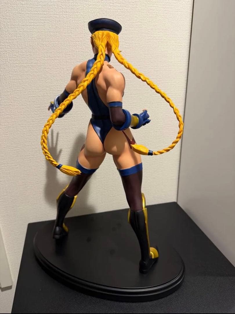 カプコン キャミィ 青 海外製 1/4 フィギュア 中古