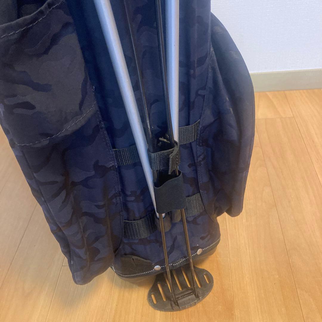 【美品】ゴルフキャディバッグ　Admiral 超軽量　カモフラ柄