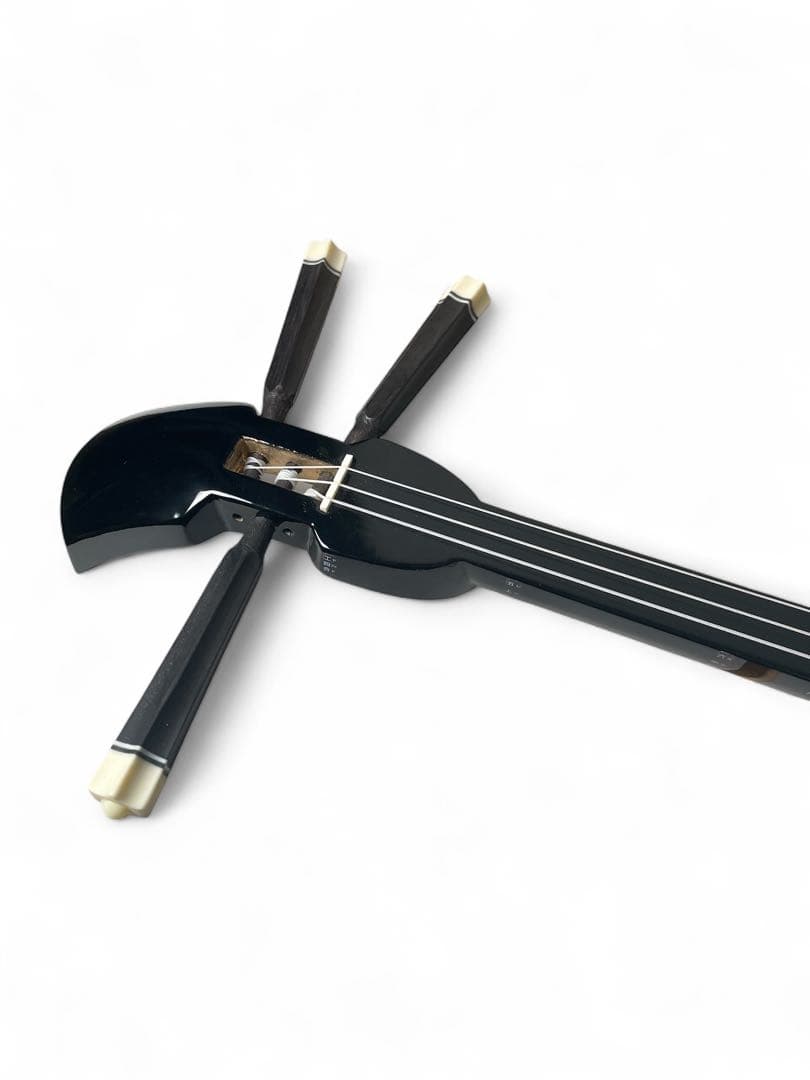 沖縄三線　三線　ソフトケース付き　人工皮　蛇柄