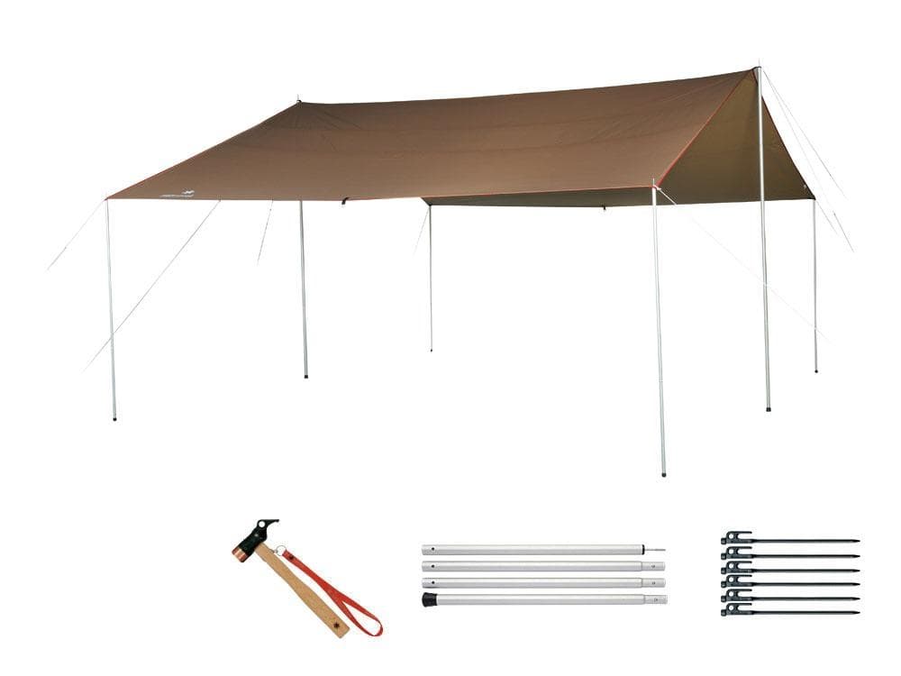 （新品）HDタープ “シールド”・レクタ(L)Pro セット [8人用]