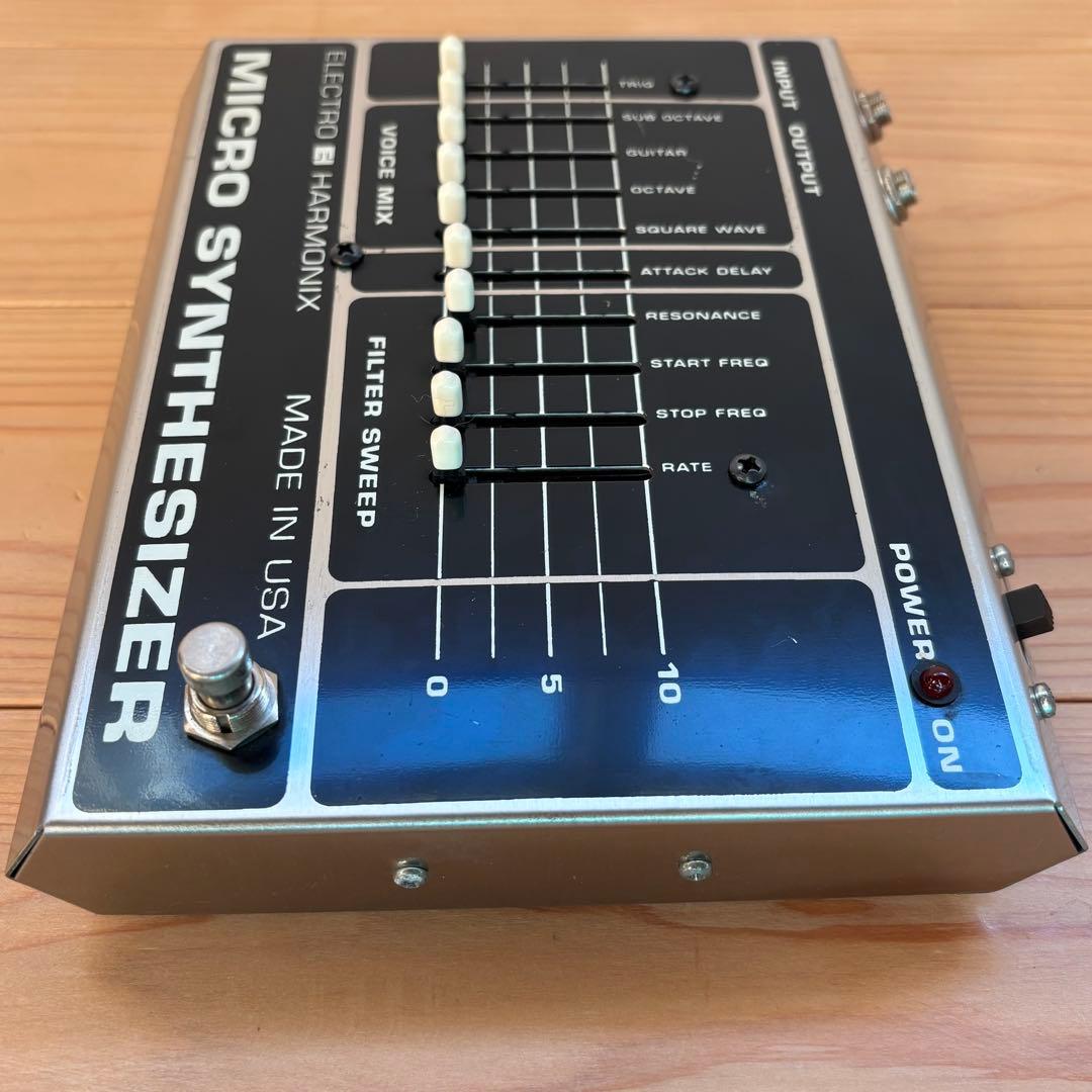 Electro-Harmonix マイクロシンセサイザー 木箱アダプタ 美完動品