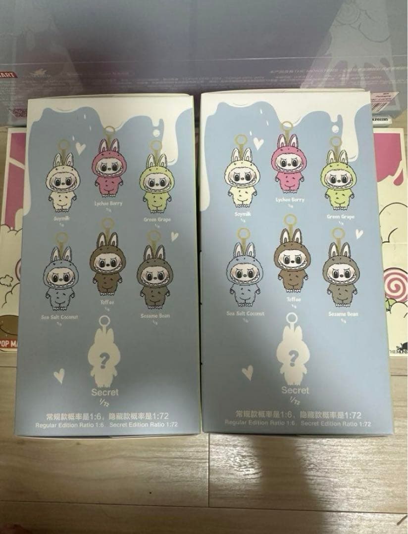 正規品・未開封LABUBU ラブブ EXCITING MACARON 2個